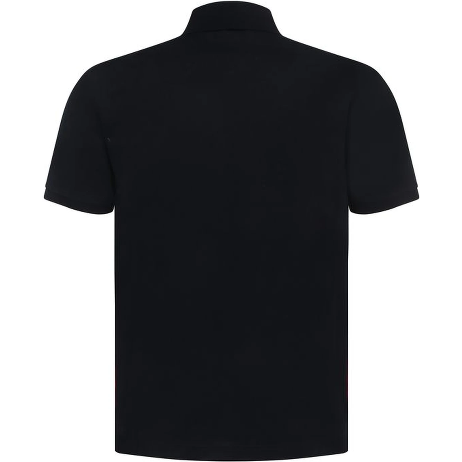 Blue Cotton Polo Shirt