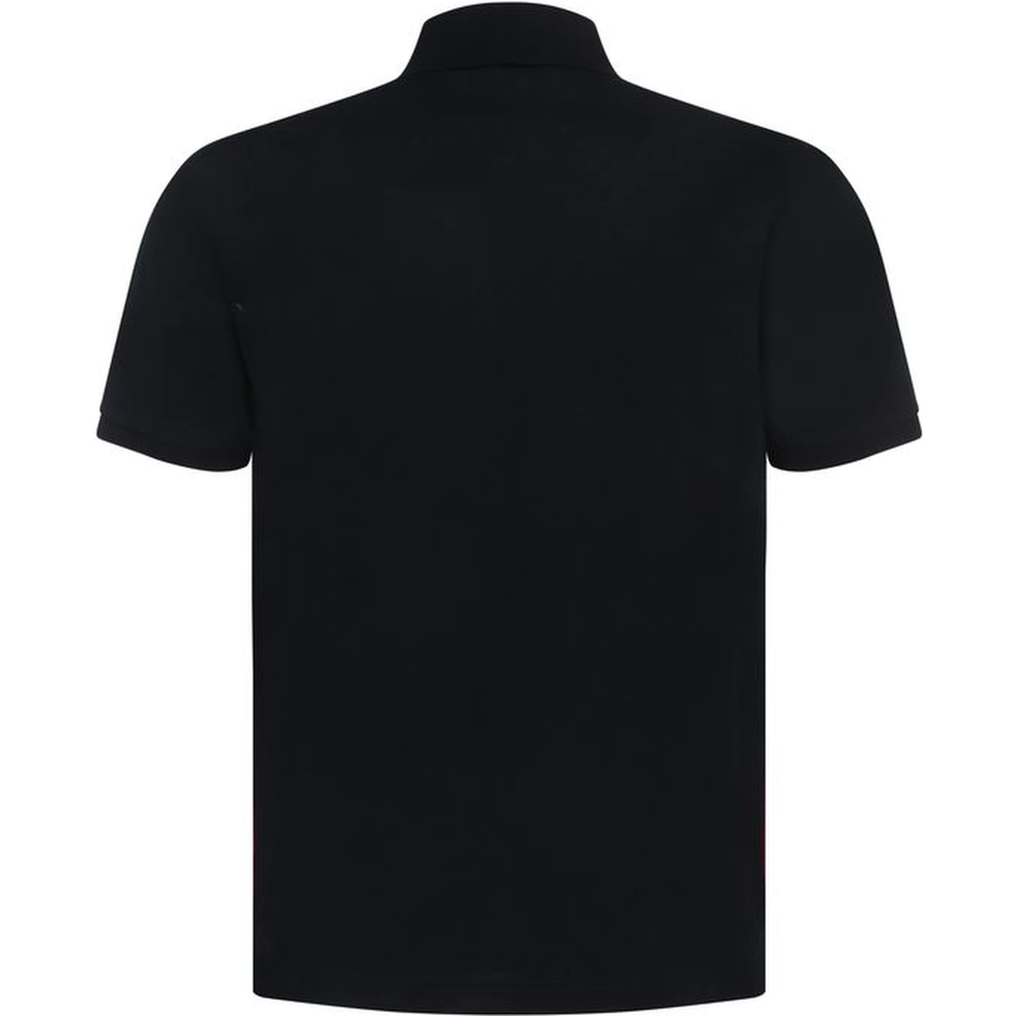 Blue Cotton Polo Shirt