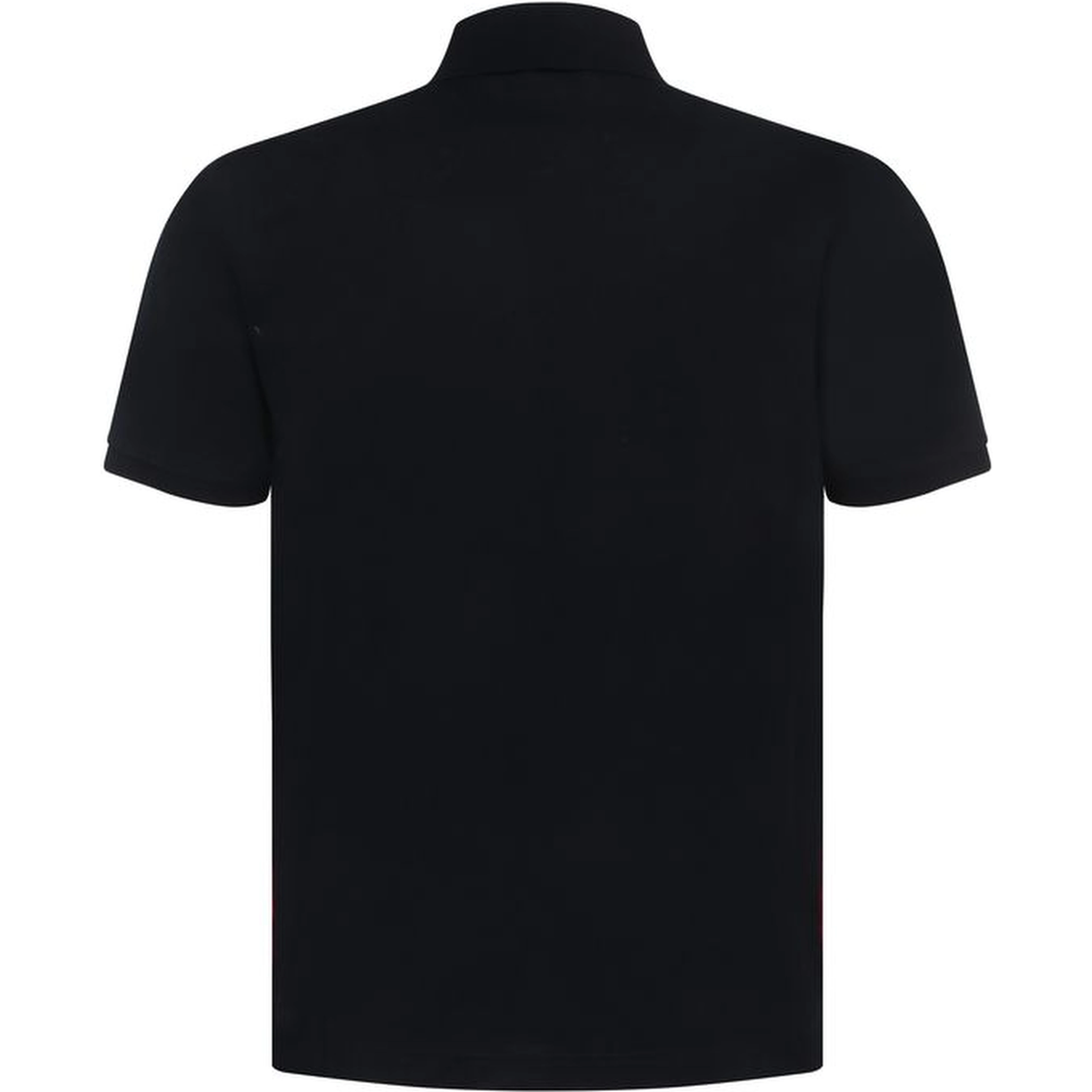 Blue Cotton Polo Shirt