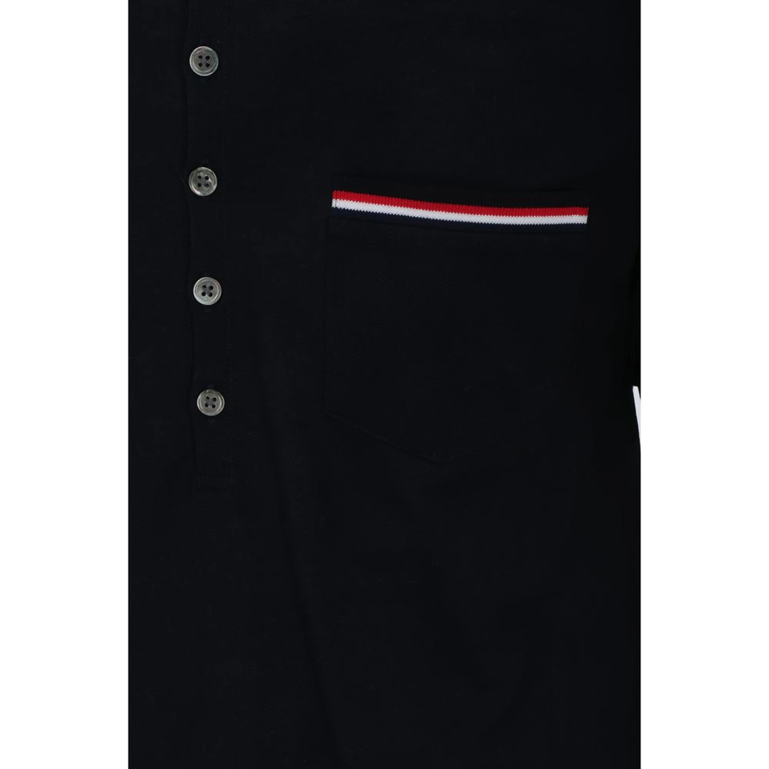 Blue Cotton Polo Shirt