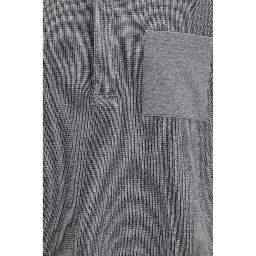 Gray Cotton Polo Shirt