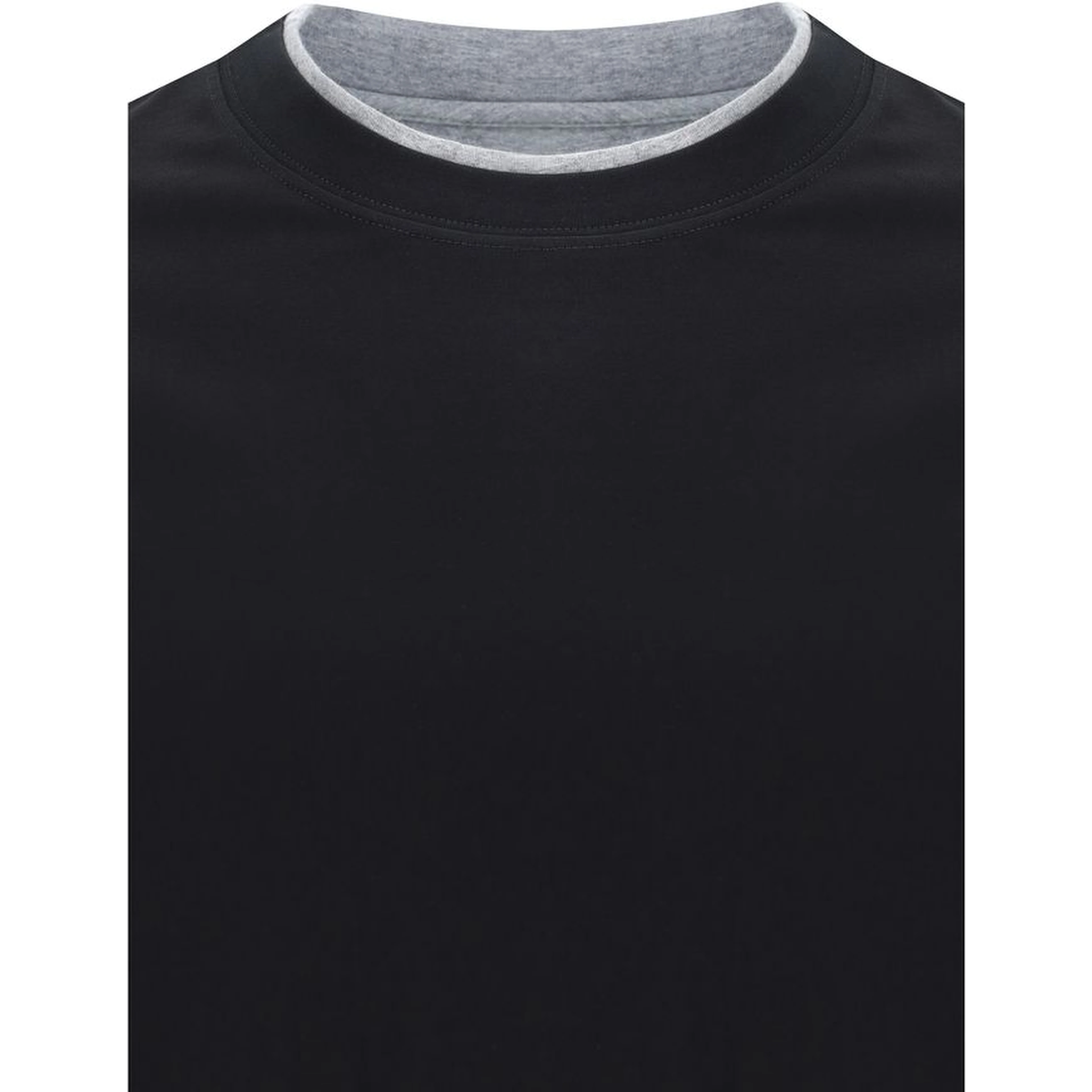 Black Cotton T-Shirt