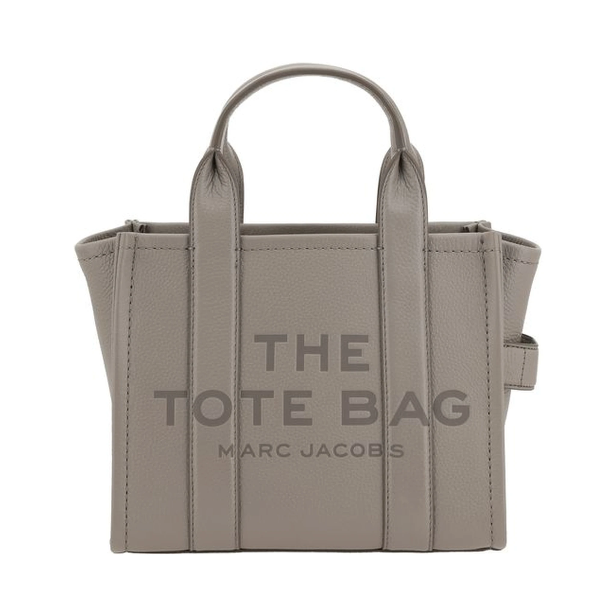 Gray Calf Leather Bos Taurus Handbag