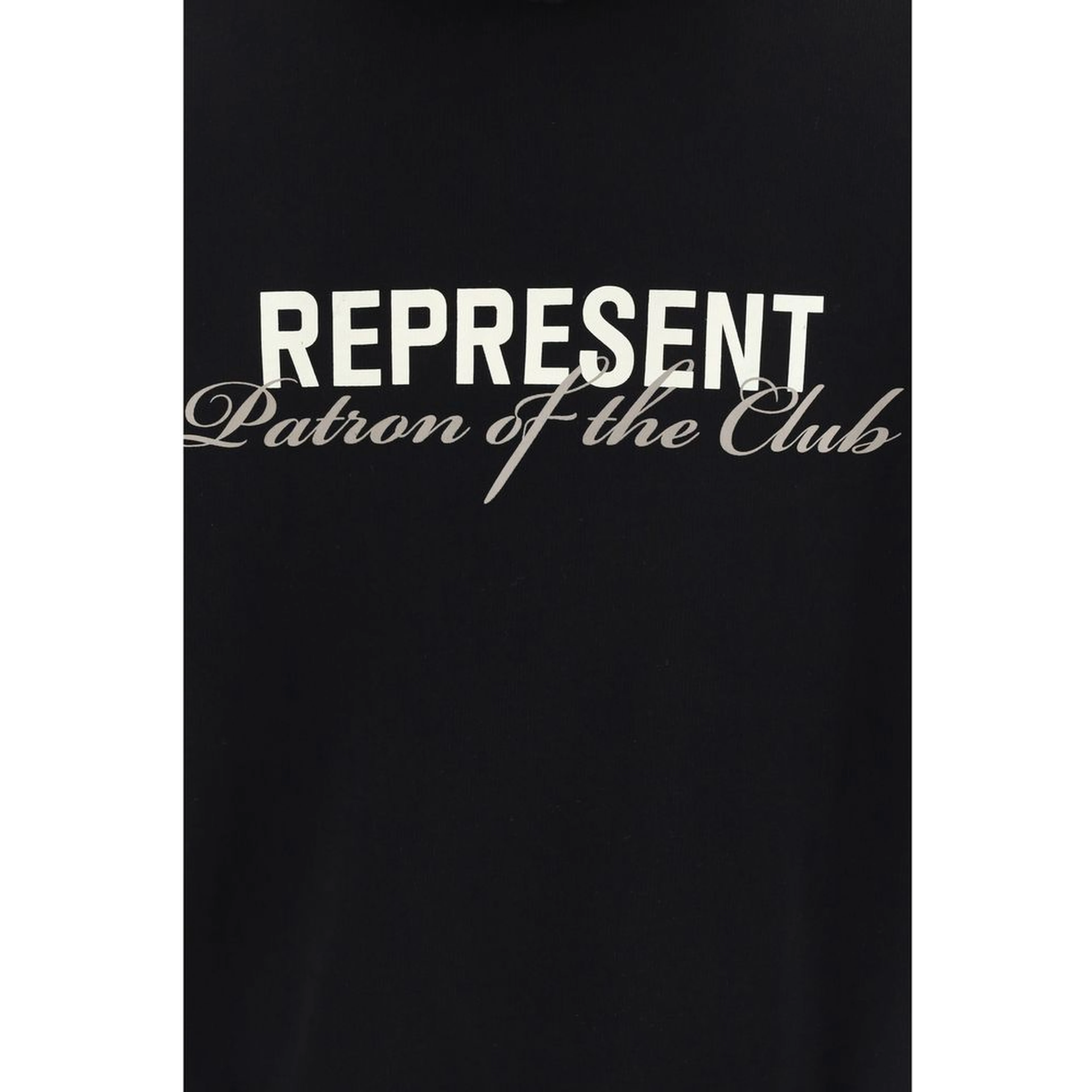 Black Cotton Sweatshirt
