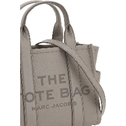Gray Calf Leather Bos Taurus Handbag