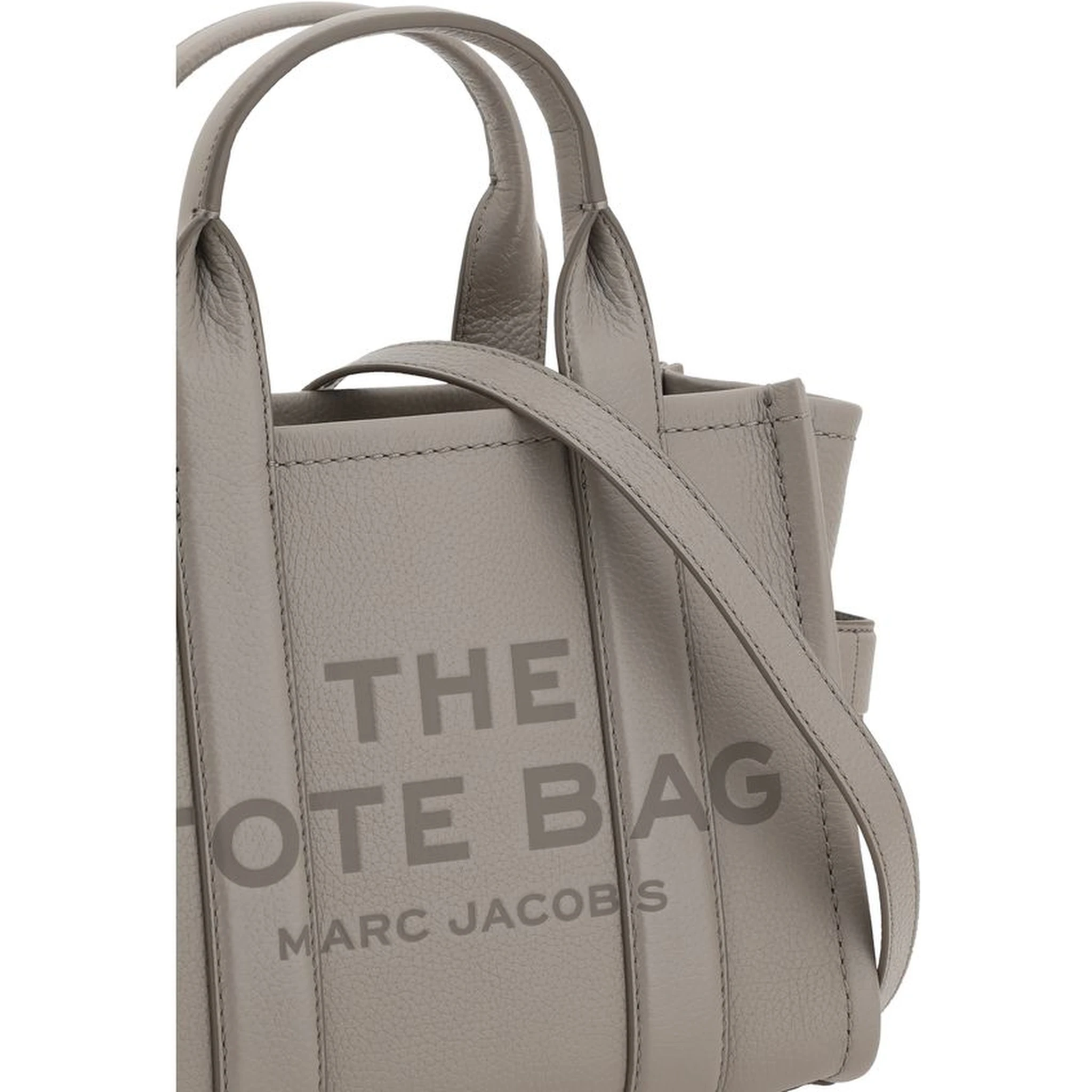 Gray Calf Leather Bos Taurus Handbag