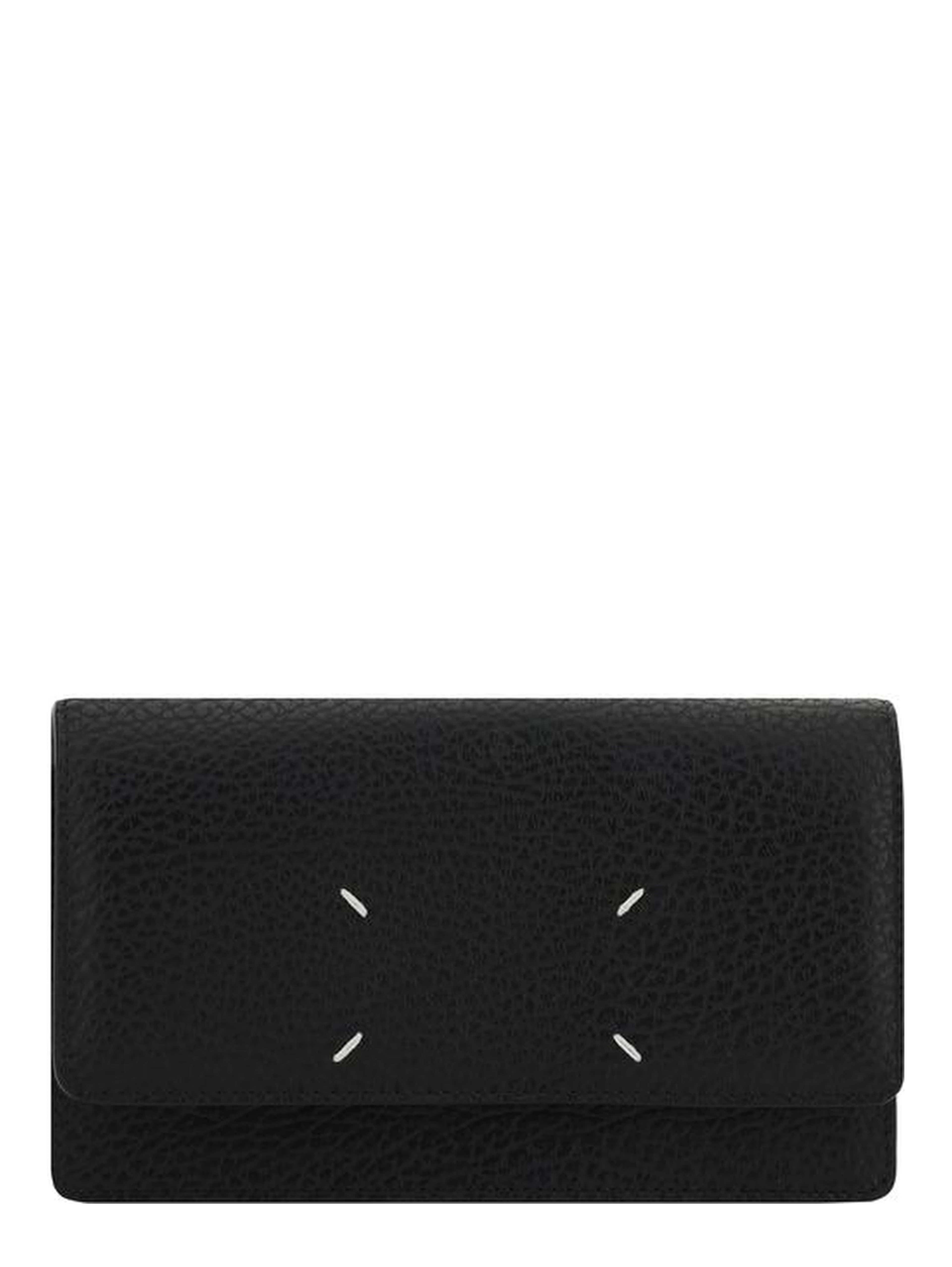 Black Calf Leather Bos Taurus Wallet