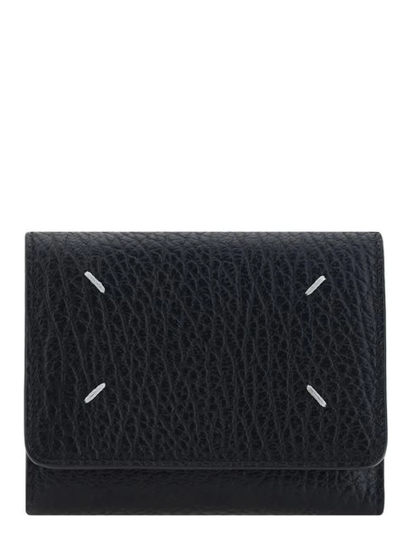 Black Calf Leather Bos Taurus Wallet