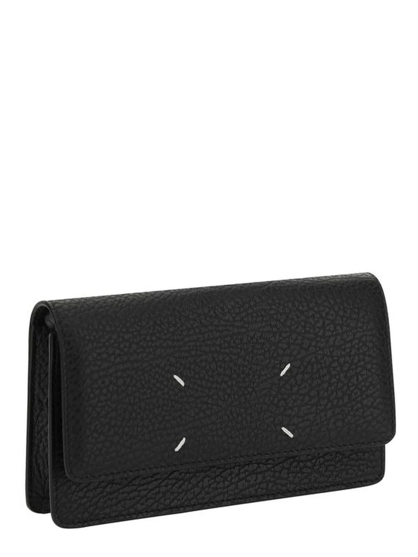 Black Calf Leather Bos Taurus Wallet
