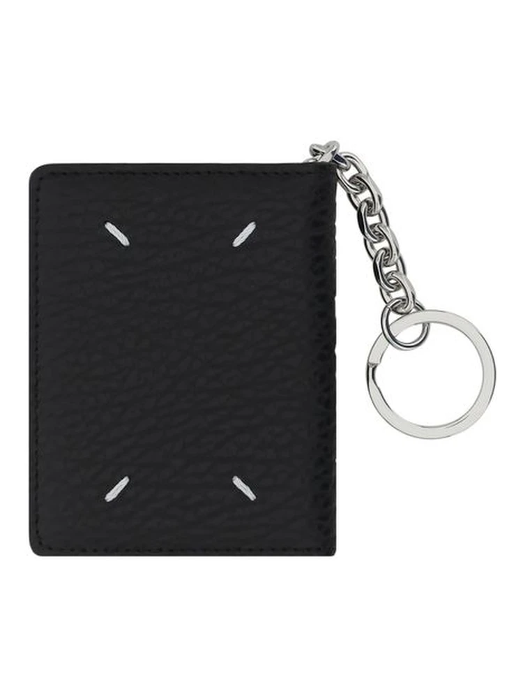 Black Calf Leather Bos Taurus Keychain alternative