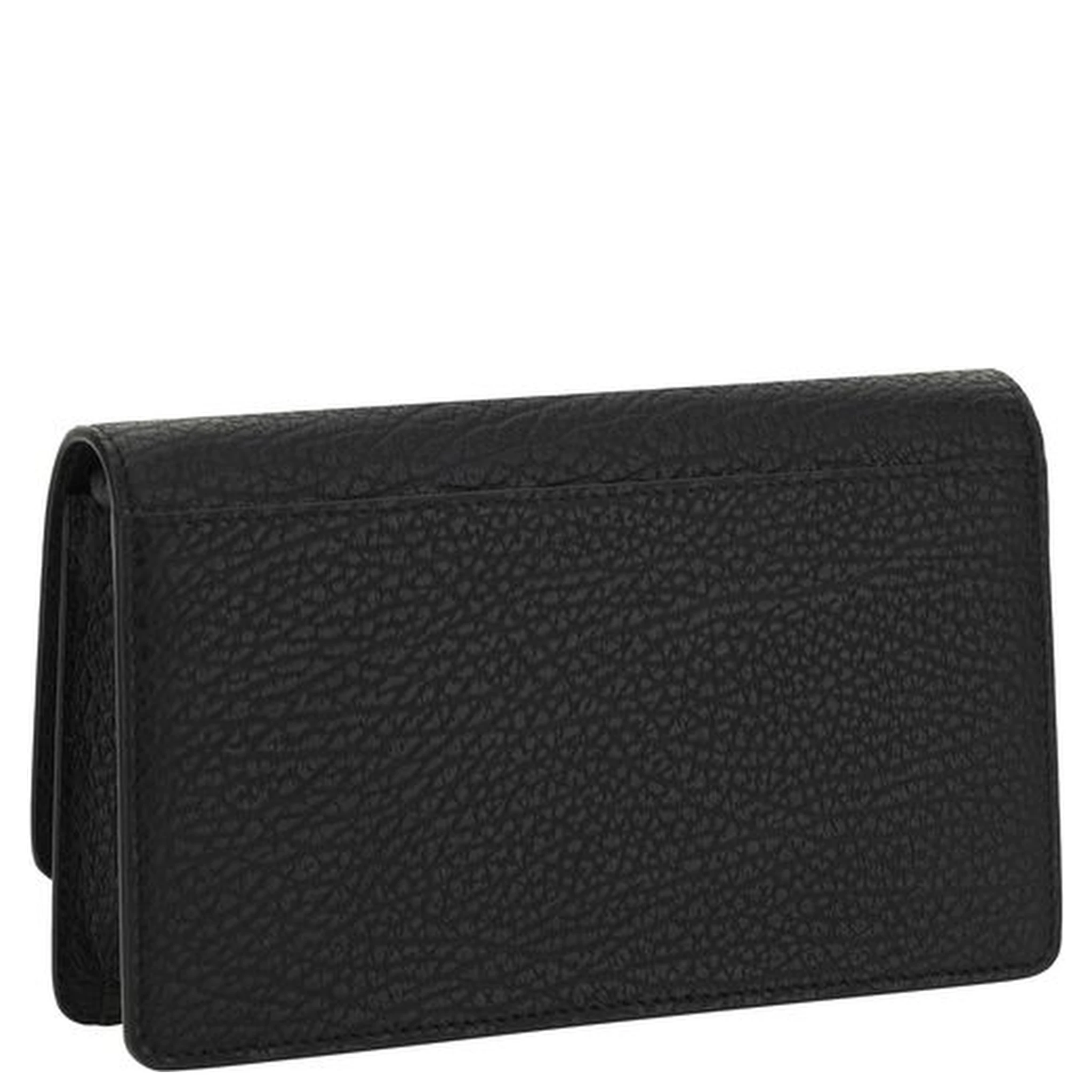 Black Calf Leather Bos Taurus Wallet