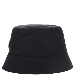 Black Polyamide Bucket Hat