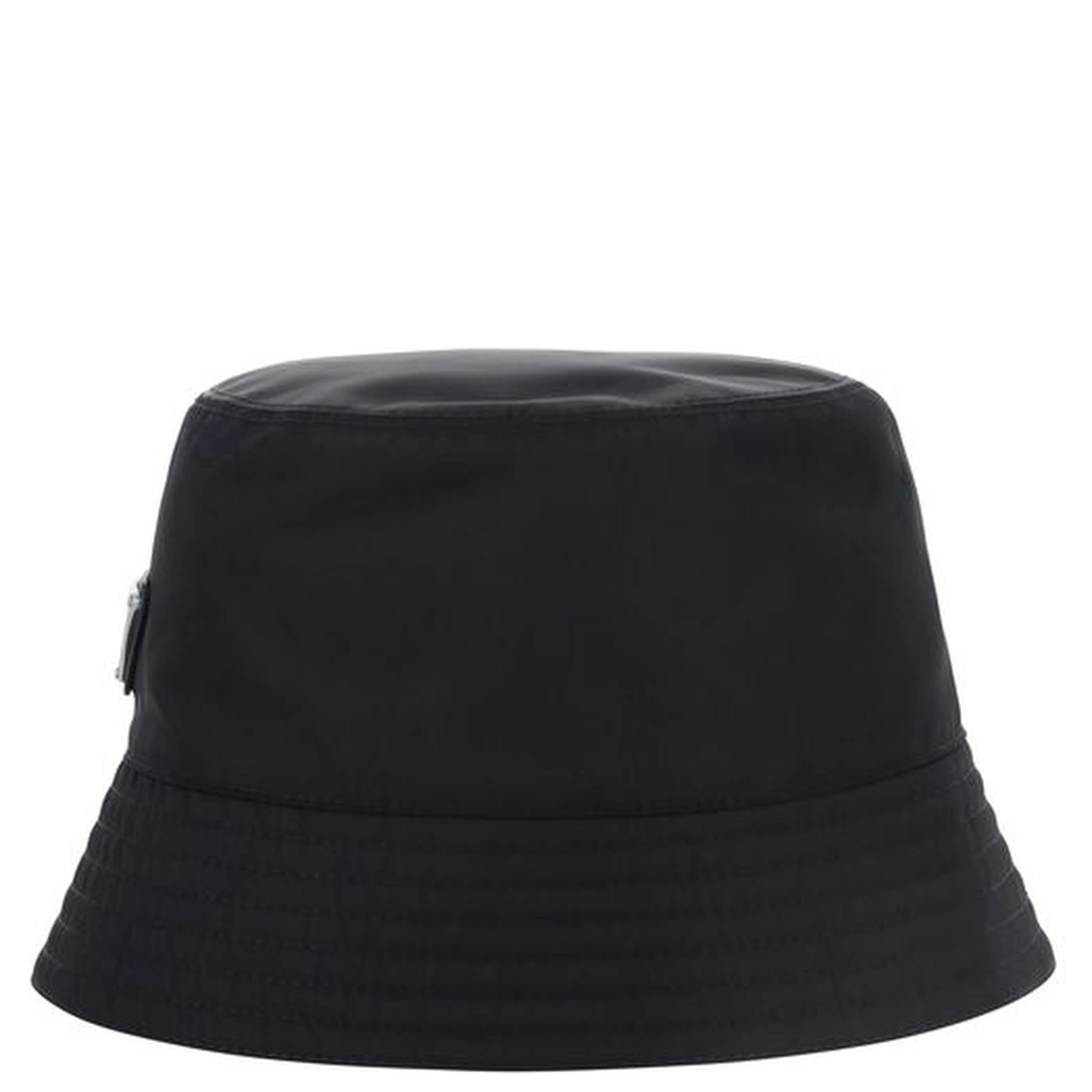 Black Polyamide Bucket Hat
