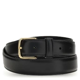 Black Calf Leather Bos Taurus Regular Belt