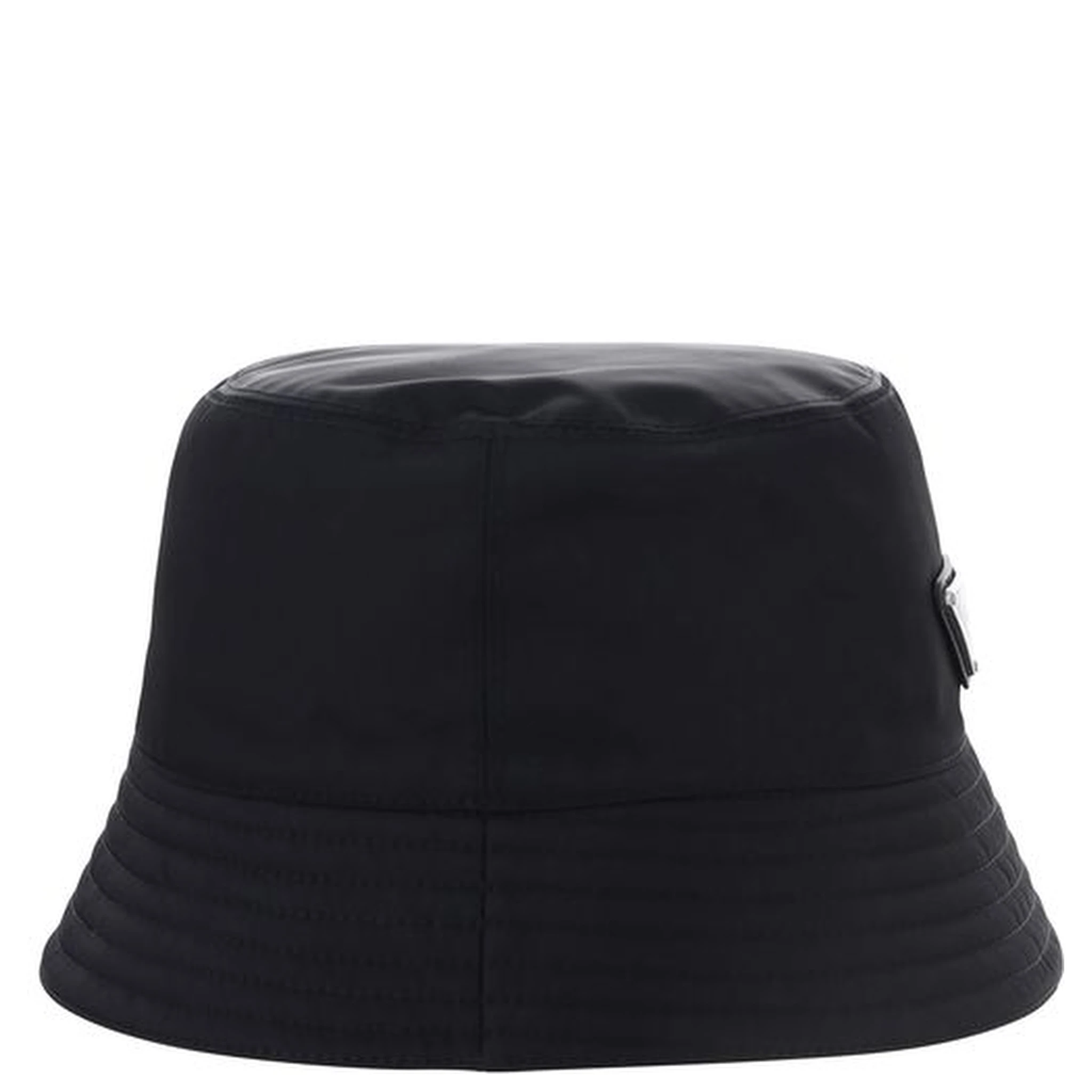 Black Polyamide Bucket Hat