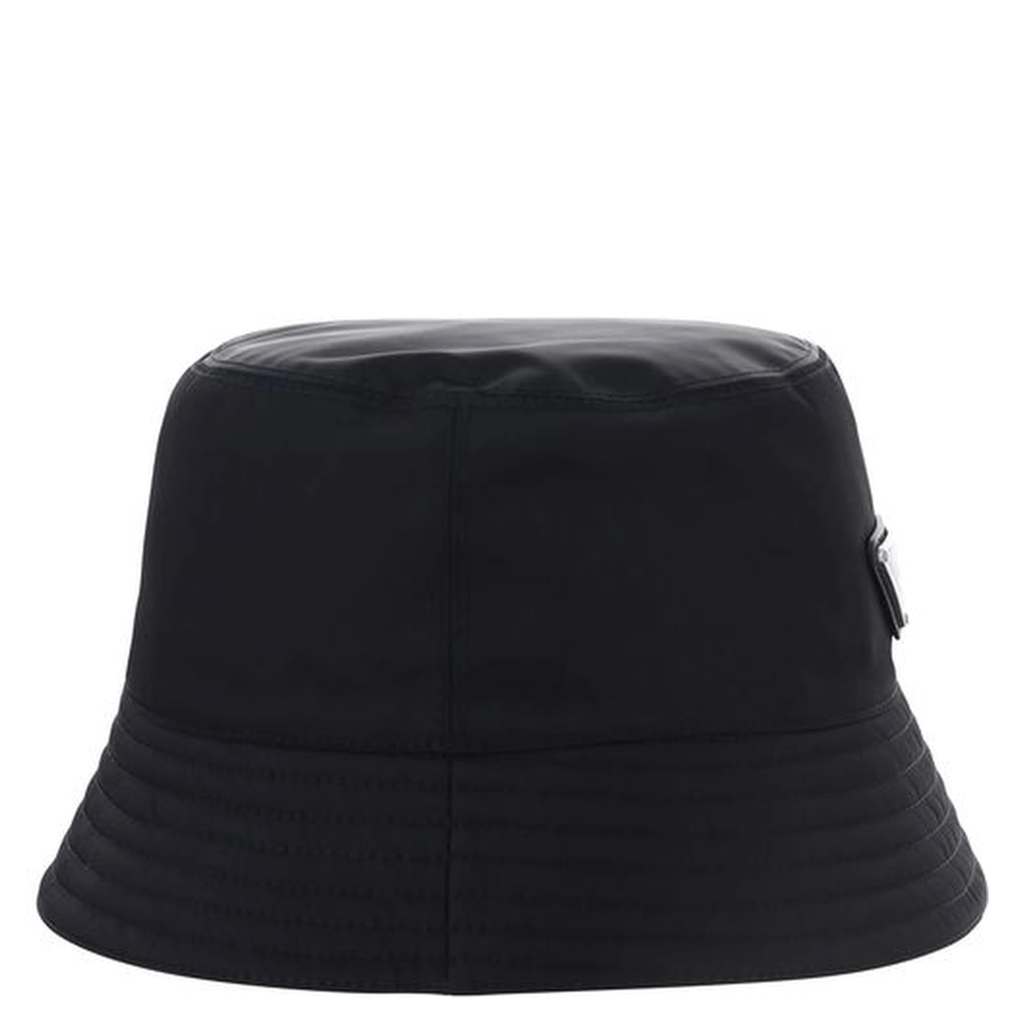 Black Polyamide Bucket Hat