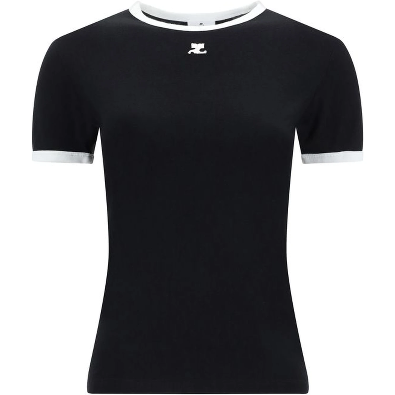 Black Cotton T-Shirt