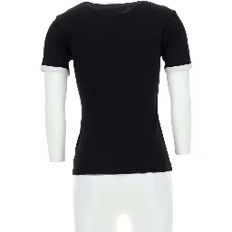 Black Cotton T-Shirt