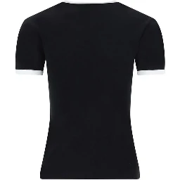Black Cotton T-Shirt
