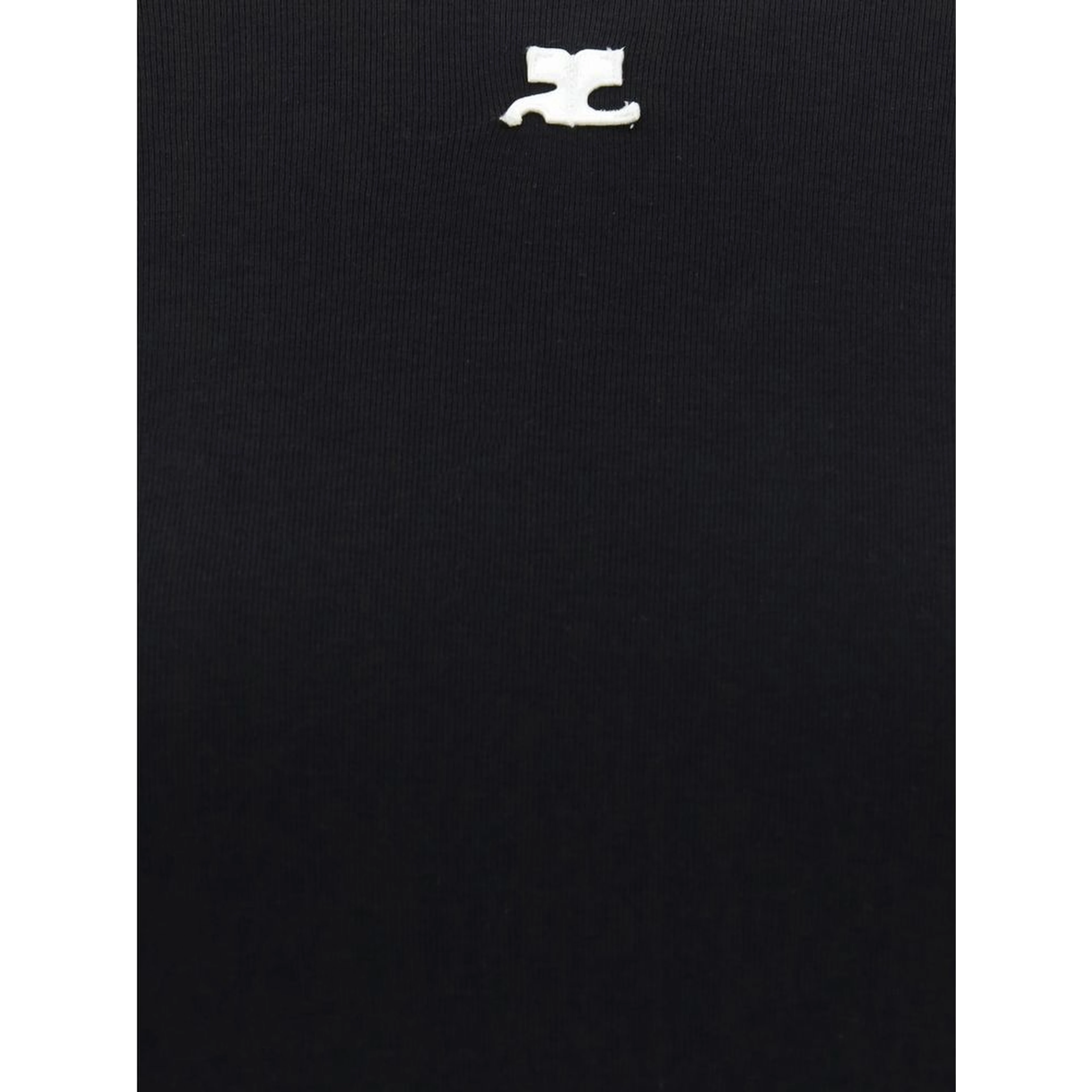 Black Cotton T-Shirt