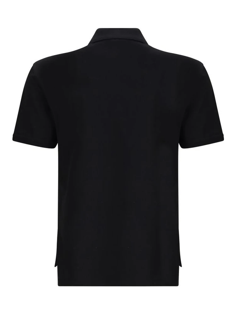 Black Cotton Polo Shirt alternative