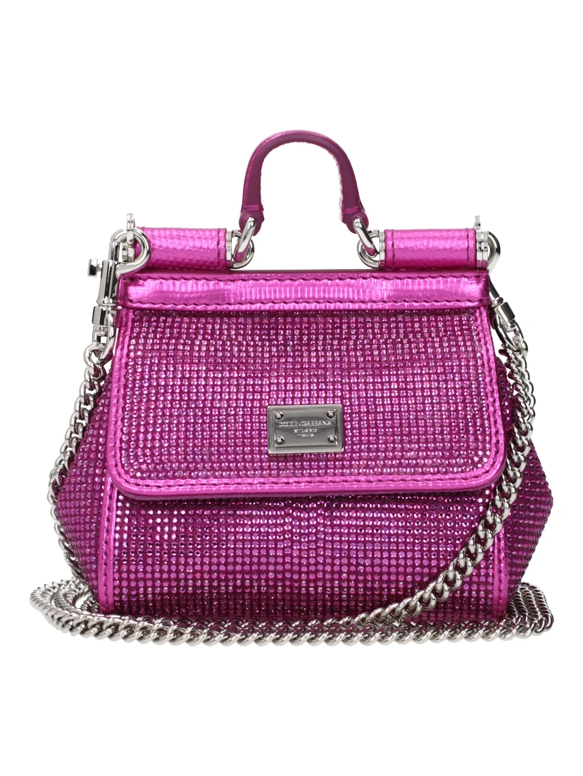 Pink Satin Handbag
