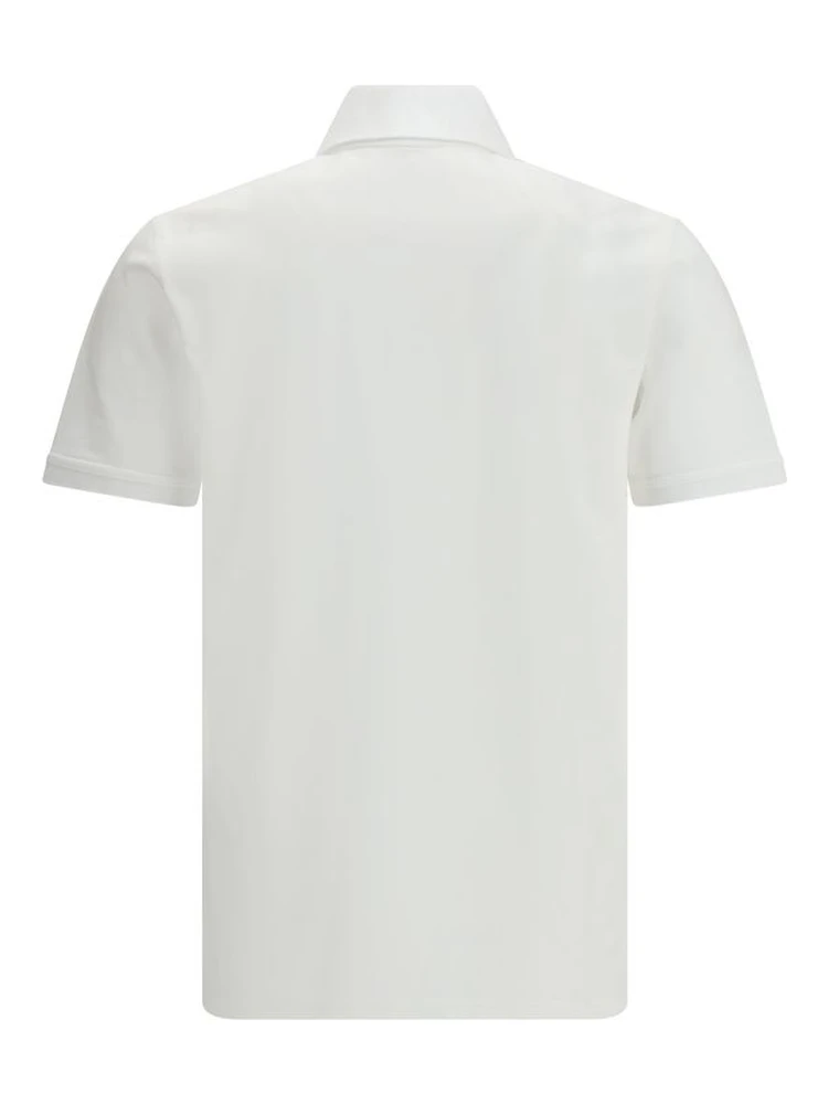 White Cotton Polo Shirt alternative