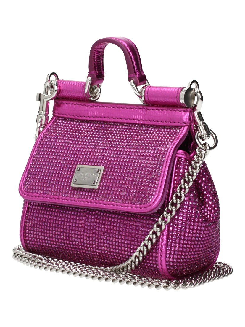Pink Satin Handbag