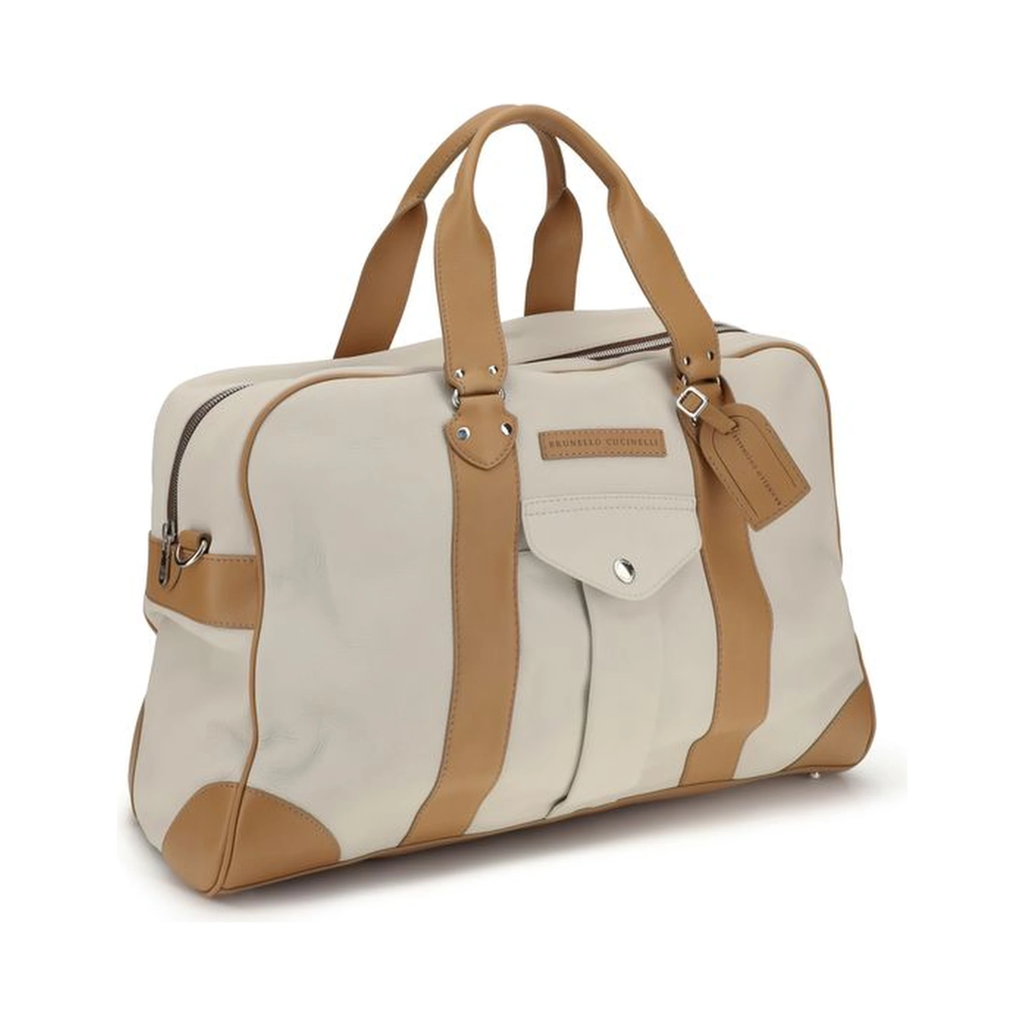 Beige Calf Leather Bos Taurus Luggage And Travel