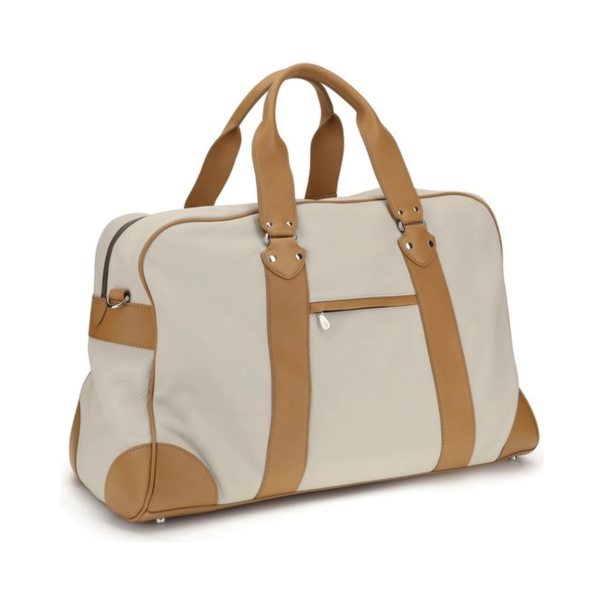 Beige Calf Leather Bos Taurus Luggage And Travel
