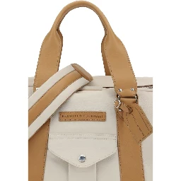 Beige Calf Leather Bos Taurus Luggage And Travel