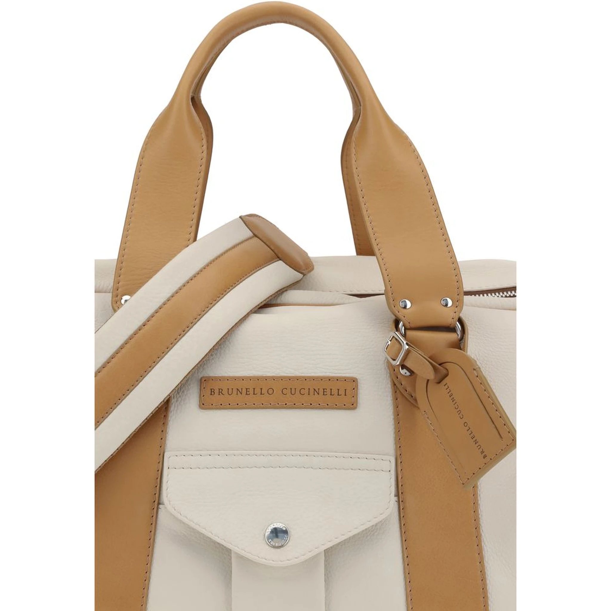 Beige Calf Leather Bos Taurus Luggage And Travel