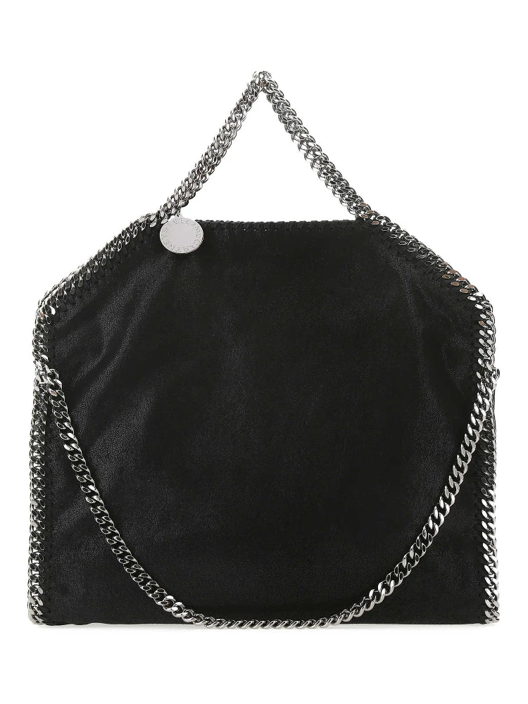 Black shaggy deer medium Falabella handbag