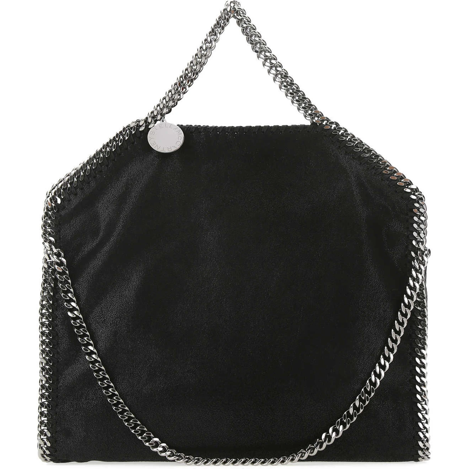 Black shaggy deer medium Falabella handbag
