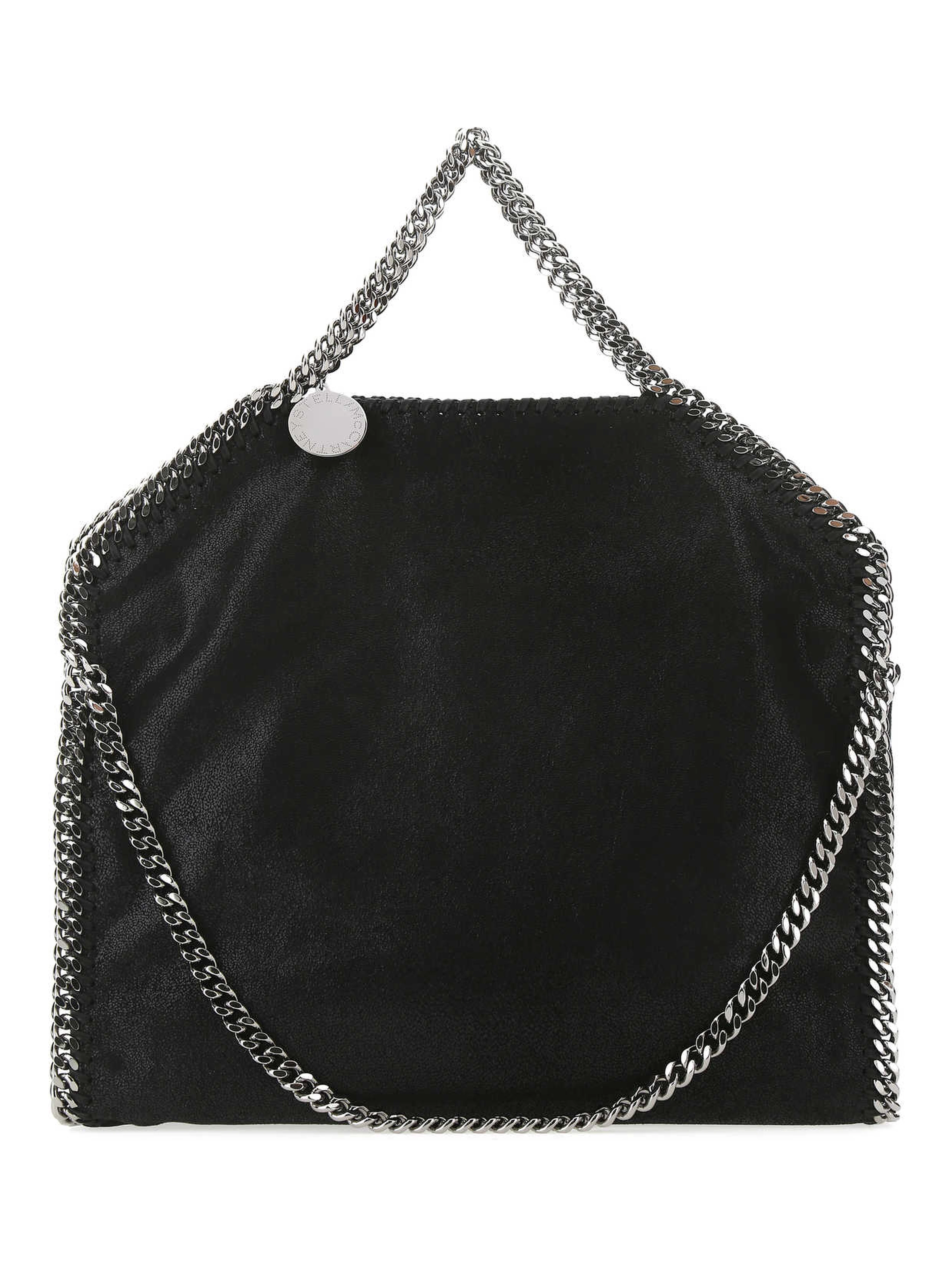Black shaggy deer medium Falabella handbag