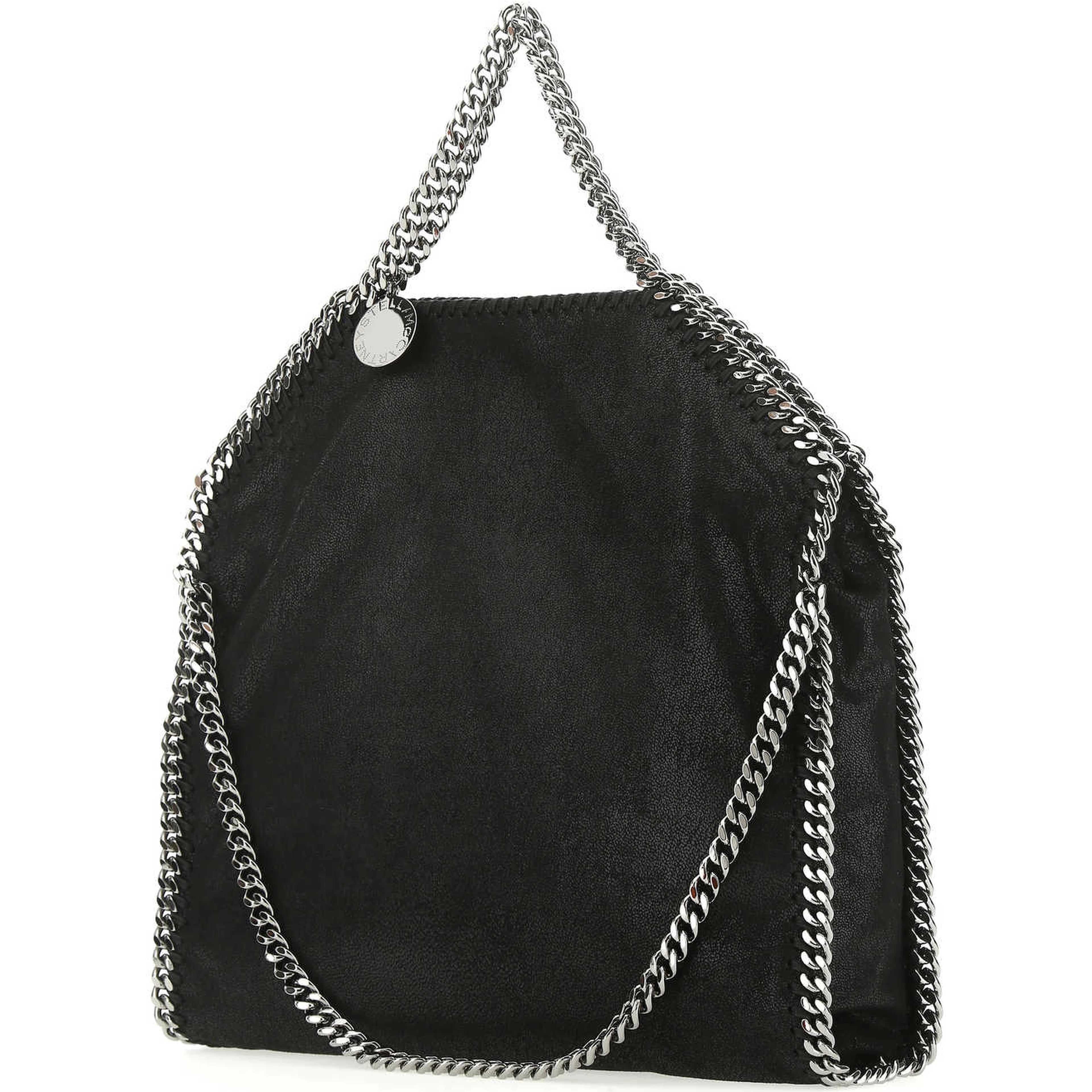Black shaggy deer medium Falabella handbag