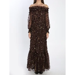 Georgette maxi dress