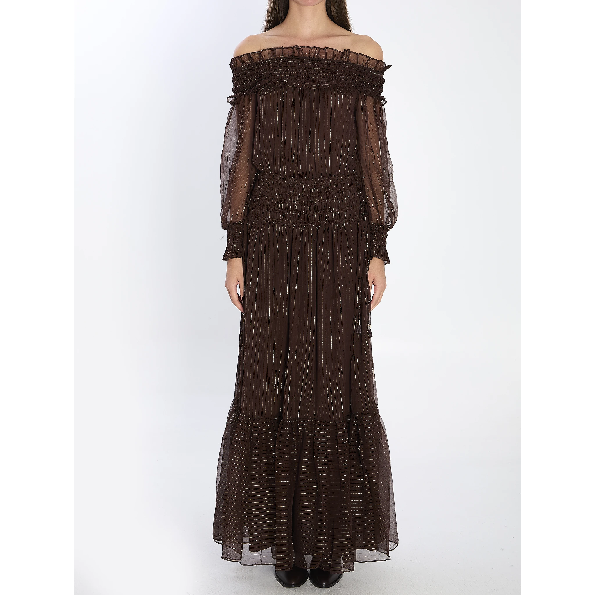 Georgette maxi dress