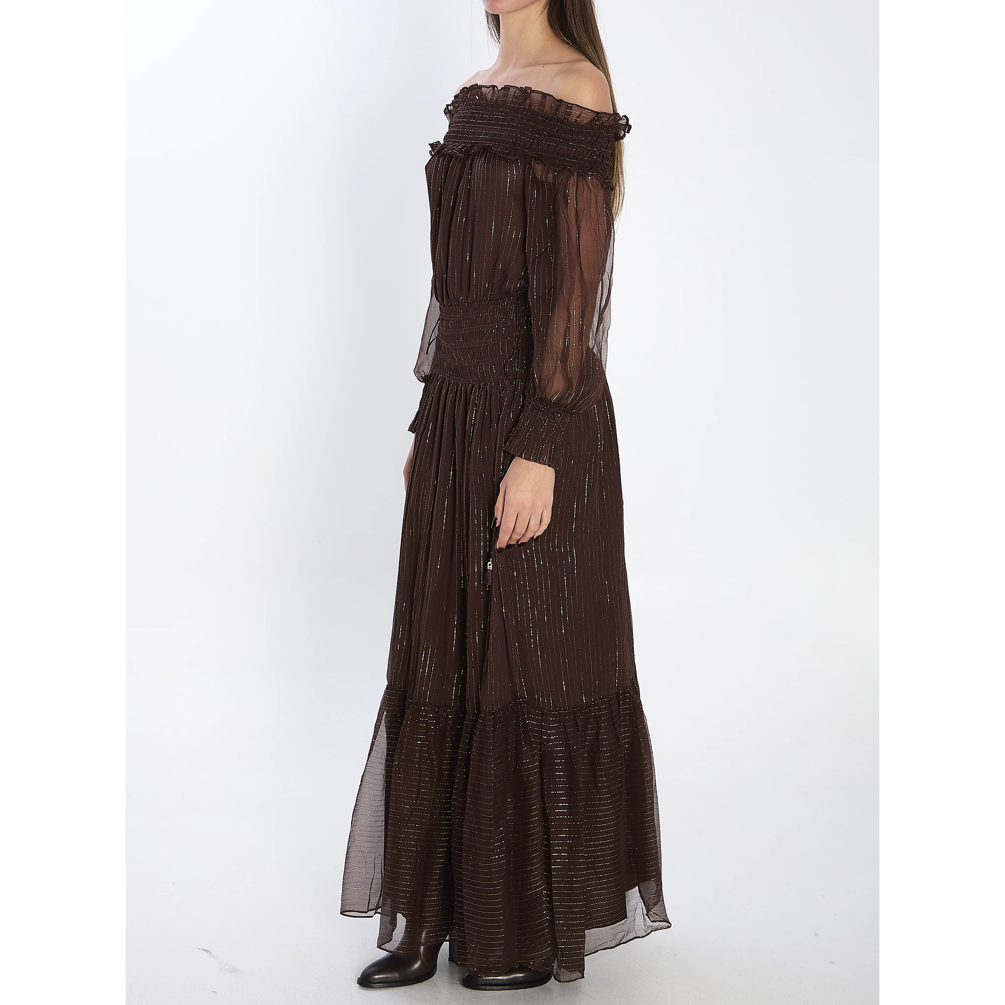 Georgette maxi dress