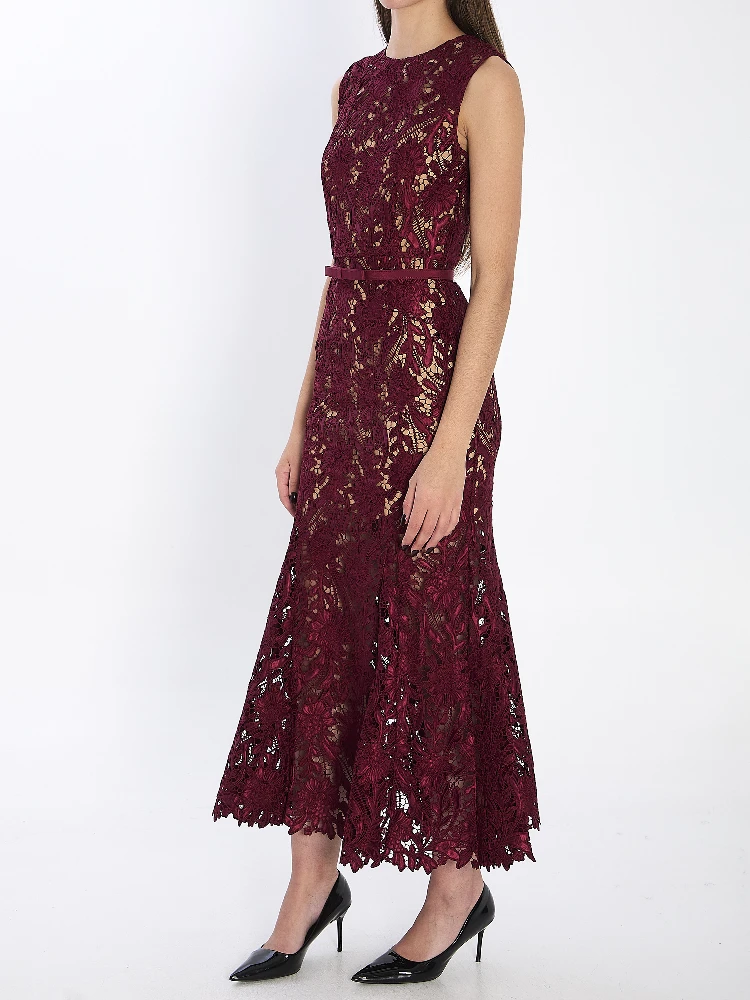 Guipure lace midi dress alternative