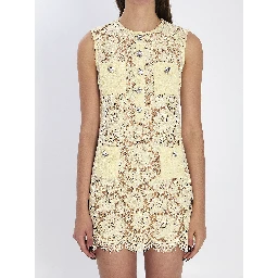 Fine lace mini dress