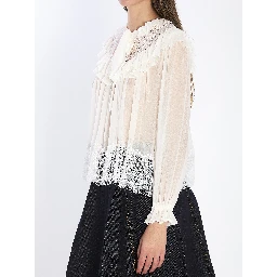 Georgette lace blouse