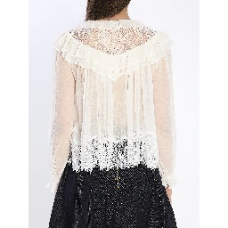 Georgette lace blouse