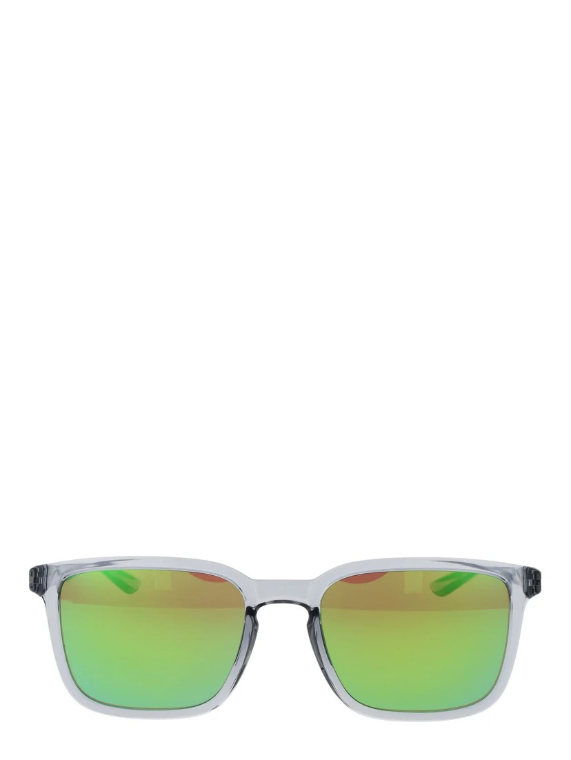 Transparent Stainless Steel Sunglasses