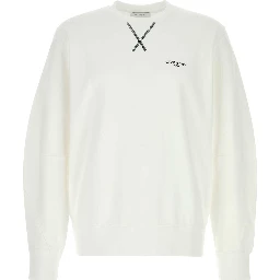 embroidered-logo cotton sweatshirt