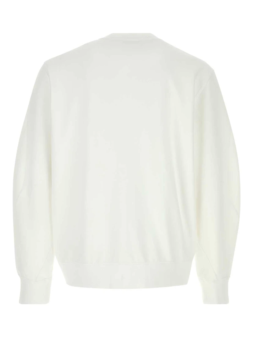 embroidered-logo cotton sweatshirt