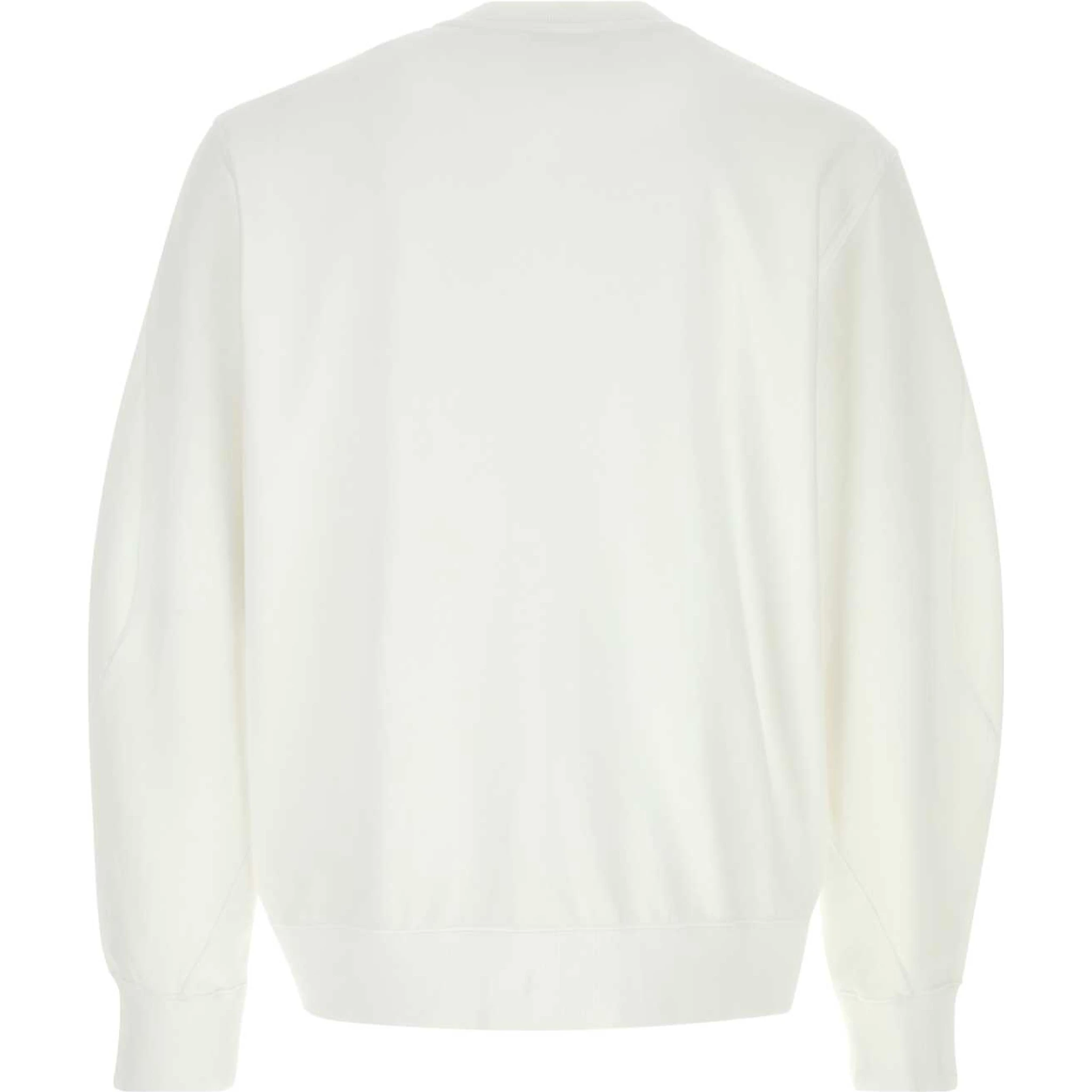 embroidered-logo cotton sweatshirt