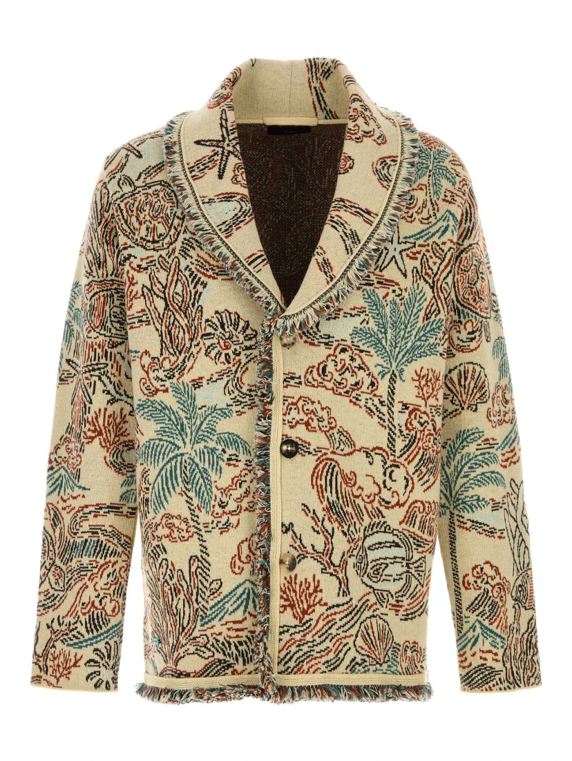 SKETCHED BY THE SEA CARDIGAN