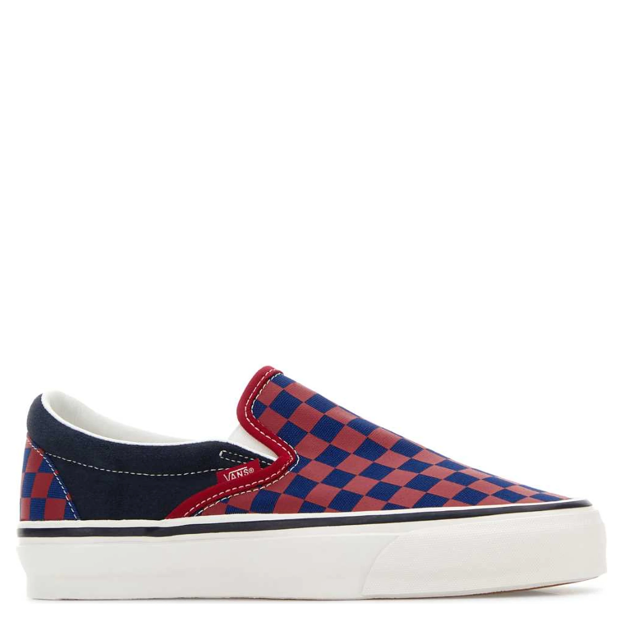 LX Classic Slip-On 98 BLUE CHECKERBOARD