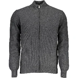 Grigio Wool Men Cardigan